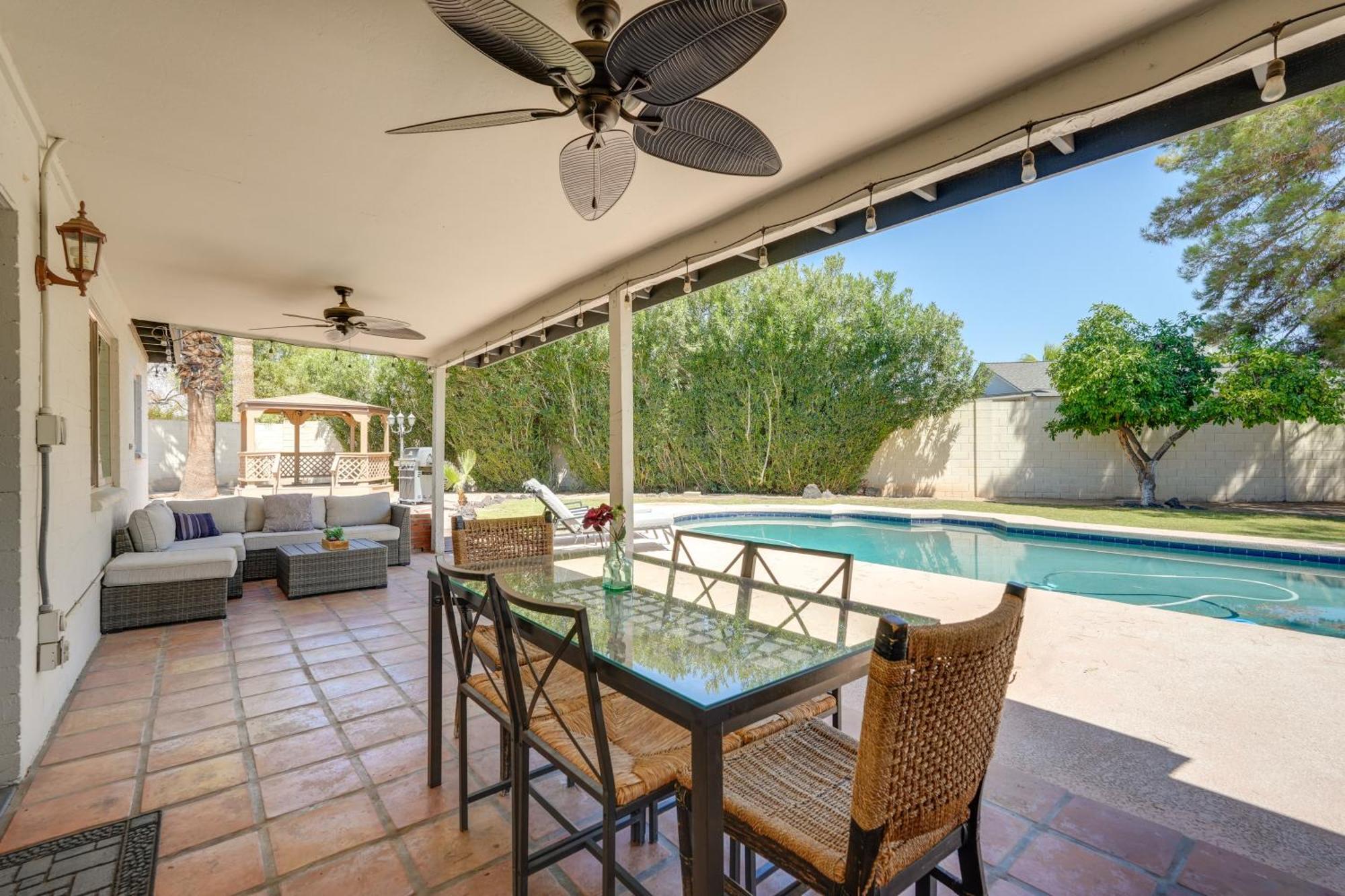 Phoenix Home With Pool About 10 Mi To Camelback Mtn Екстер'єр фото